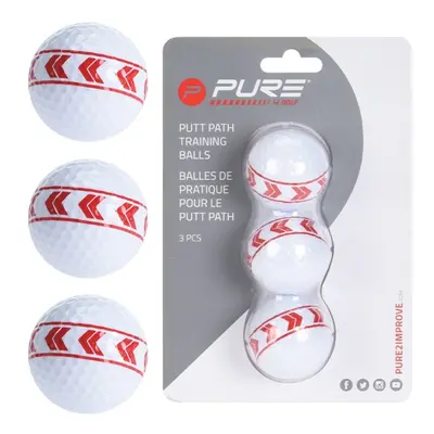 PURE 2 IMPROVE GOLF PUTT PATH BALLS TRAINING AID - PUTTING AID