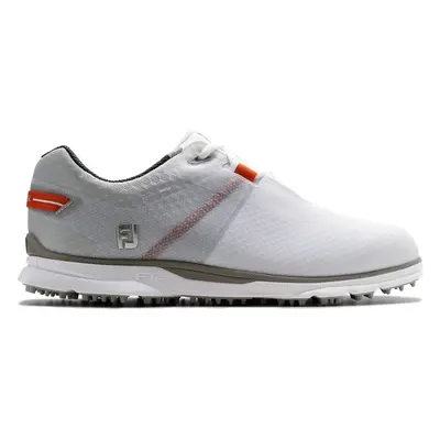 FOOTJOY PRO SL SPORT 53853 GOLF SHOES - WHITE / GREY / ORANGE - 7 UK