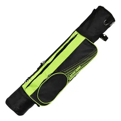 LONGRIDGE 5'' SINGLE STRAP GOLF PENCIL BAG - BLACK / LIME