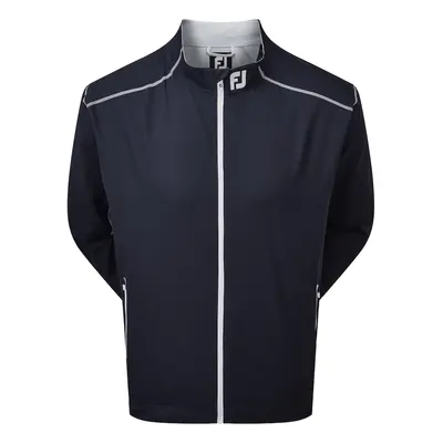 FOOTJOY FULL-ZIP WIND JACKET 84496 - NAVY / WHITE - S