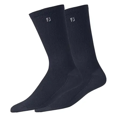 FOOTJOY PRO-DRY GOLF CREW SOCKS - NAVY (2 PACK)