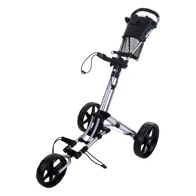 FASTFOLD TRIKE 2.0 GOLF PUSH TROLLEY - SILVER / BLACK