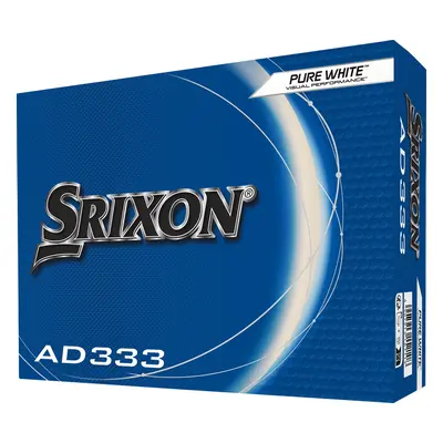 SRIXON 2025 AD333 GOLF BALLS - WHITE - 1 Dozen