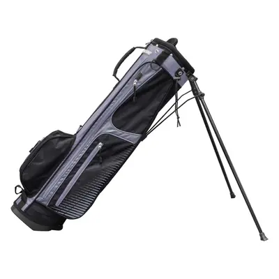 LONGRIDGE 6'' WEEKEND GOLF PENCIL STAND BAG - BLACK / SILVER