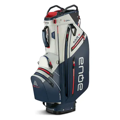 BIG MAX AQUA TOUR 4 GOLF CART TROLLEY BAG - OFF WHITE / NAVY / RED