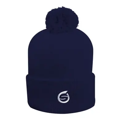 SUNDERLAND Thinsulate™ WINTER BOBBLE BEANIE GOLF HAT - NAVY