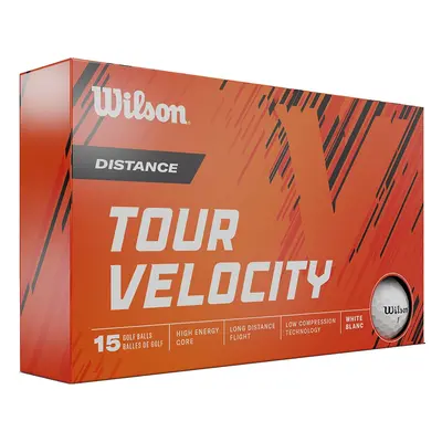 WILSON TOUR VELOCITY FEEL GOLF BALLS - 15 BALL PACK / DISTANCE