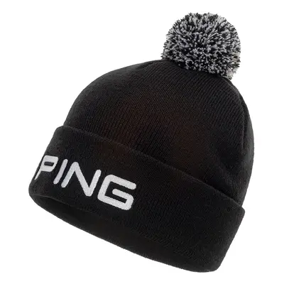 PING CLASSIC BOBBLE HAT - BLACK