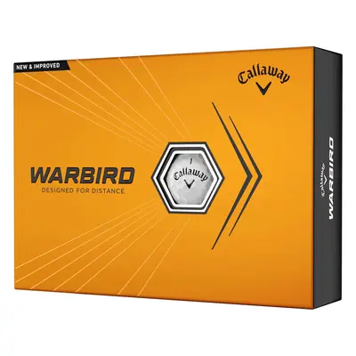 CALLAWAY WARBIRD GOLF BALLS - WHITE - 1 Dozen