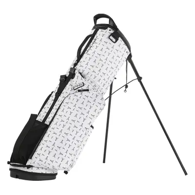 PING 2025 MOONLANDER GOLF STAND CARRY BAG - WHITE / MR PING