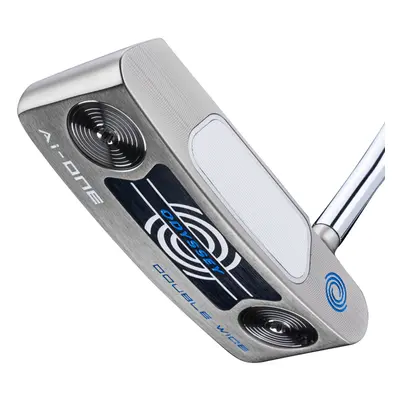 ODYSSEY 2025 AI-ONE SILVER DOUBLE WIDE DB PUTTER - Right , 34" , Pistol