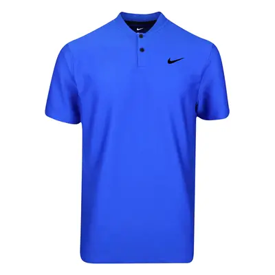 NIKE DRI-FIT TOUR TEXTURE POLO SHIRT - HYPER BLUE - S