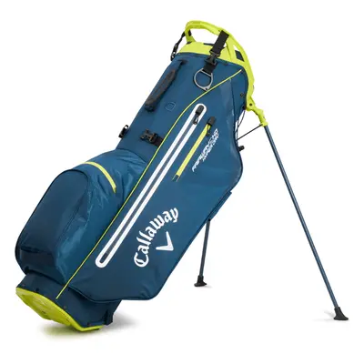 CALLAWAY FAIRWAY C HYPER DRY STAND BAG - NAVY / FLO YELLOW