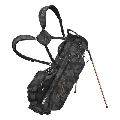 MIZUNO 2025 BR-D3 GOLF STAND CARRY BAG - BLACK CAMO / COPPER