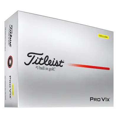 TITLEIST 2025 PRO V1x GOLF BALLS - YELLOW - 1 Dozen