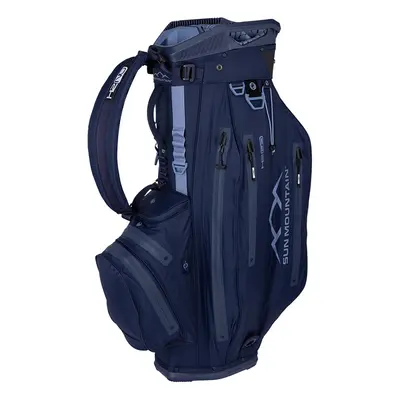 SUN MOUNTAIN 2025 H2NO ELITE WATERPROOF CART BAG - NAVY / TRIDENT