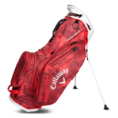 CALLAWAY 2025 FAIRWAY 14 HD STAND BAG - RED PALMS / GREY