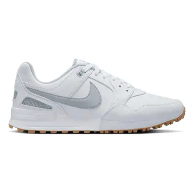 NIKE AIR PEGASUS '89 G GOLF SHOES - WHITE / PURE PLATINUM / GUM - 7 UK