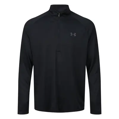 UNDER ARMOUR UA TECH™ 1/4 ZIP GOLF PULLOVER - BLACK - S