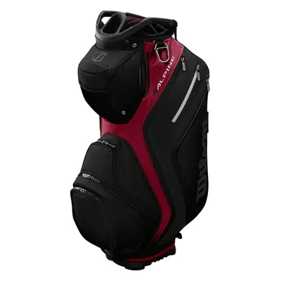 WILSON 2025 ALPINE GOLF CART BAG - BLACK / RED