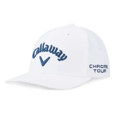 CALLAWAY 2025 TOUR AUTHENTIC PERFORMANCE PRO ELYTE GOLF CAP - WHITE / NAVY