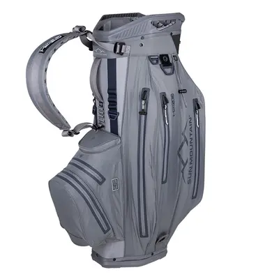 SUN MOUNTAIN 2025 H2NO ELITE WATERPROOF CART BAG - CADET / NICKEL