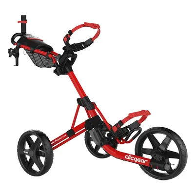 CLICGEAR MODEL 4.0 GOLF TROLLEY - RED +FREE GIFT PACK