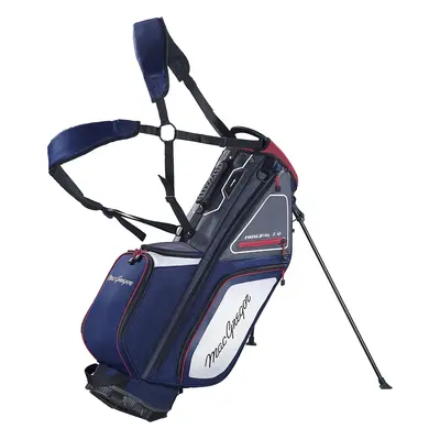 MACGREGOR 2025 PRINCIPAL 7.0 9.5" GOLF STAND BAG - NAVY / GREY / RED