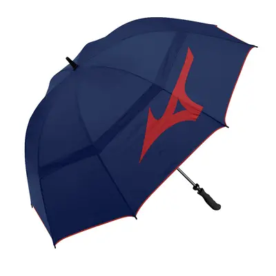 MIZUNO 68" DUAL CANOPY GOLF TOUR UMBRELLA - NAVY / RED