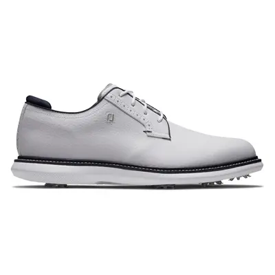 FOOTJOY 2025 TRADITIONS BLUCHER 57938 GOLF SHOES - WHITE / NAVY - 7 UK