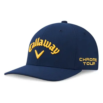 CALLAWAY 2025 TOUR AUTHENTIC PERFORMANCE PRO ELYTE GOLF CAP - NAVY / GOLD