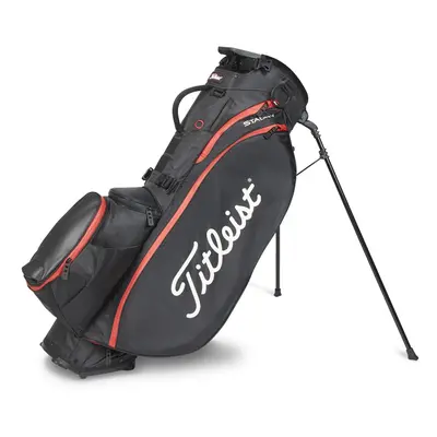 TITLEIST PLAYERS 5 STADRY STAND BAG - BLACK / RED