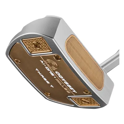 ODYSSEY 2025 AI-ONE MILLED SILVER THREE T S PUTTER - Right , 34" , Pistol