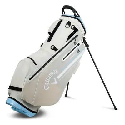 CALLAWAY CHEV DRY GOLF STAND CARRY BAG - SILVER / GLACIER