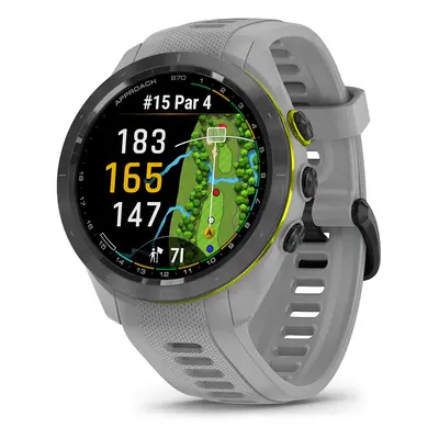 GARMIN APPROACH S70 GOLF GPS WATCH - 42MM GREY +FREE CART MOUNT