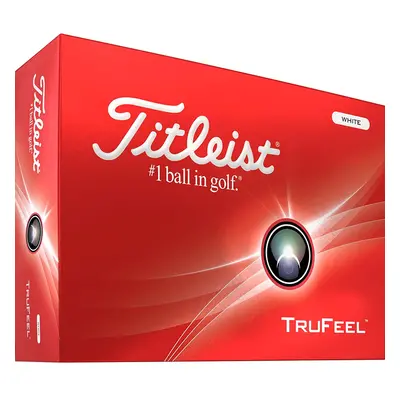 TITLEIST TRUFEEL GOLF BALLS - WHITE - 1 Dozen