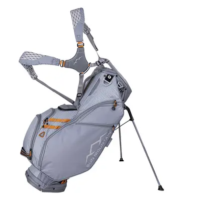 SUN MOUNTAIN 2025 FOUR 5 VLO 14-WAY STAND BAG - NICKEL / CADET / RUST