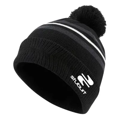 STUBURT NOBLE BOBBLE HAT - BLACK