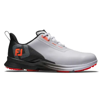 FOOTJOY 2025 FUEL 55420 GOLF SHOES - WHITE / BLACK / CORAL - 7 UK