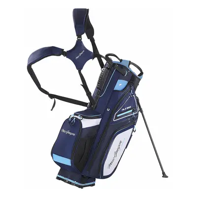 MACGREGOR PARAMOUNT HYBRID 14 GOLF STAND BAG - NAVY / SKY