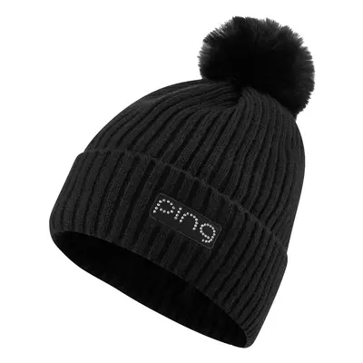 PING SYDNEY LADIES BOBBLE HAT - BLACK