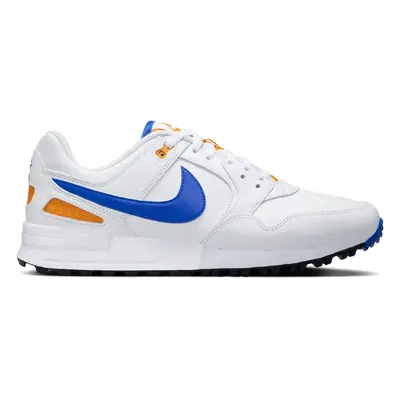 NIKE AIR PEGASUS '89 G GOLF SHOES - WHITE / BLUE / ORANGE - 7 UK