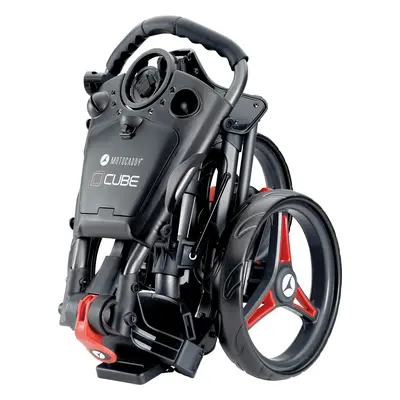 MOTOCADDY CUBE GOLF PUSH TROLLEY - GRAPHITE / RED