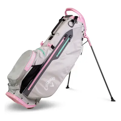 CALLAWAY FAIRWAY C HYPER DRY STAND BAG - GREY / PINK