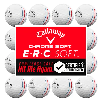 CALLAWAY E.R.C SOFT HIT ME AGAIN™ GOLF BALLS / DOZEN - 1 Dozen