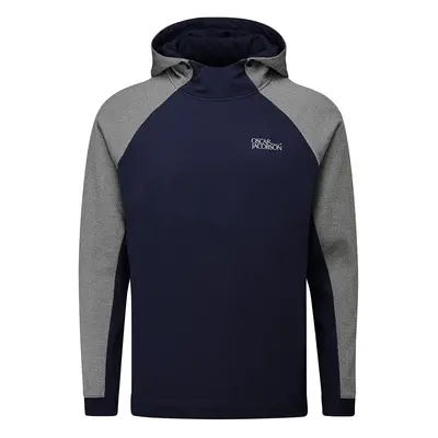 OSCAR JACOBSON OAKWAYS HOODIE - NAVY / GREY - M