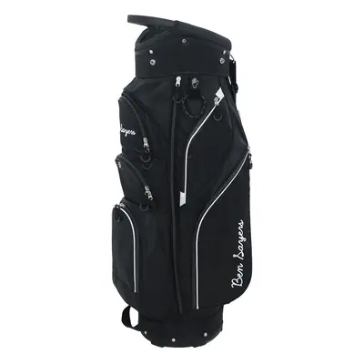 BEN SAYERS 2025 DLX GOLF CART BAG - BLACK / WHITE