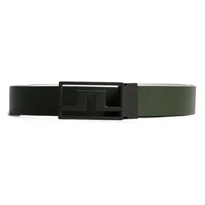 J.LINDEBERG SLATER DETACHABLE LEATHER GOLF BELT - FOREST GREEN - 90cm