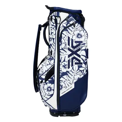 PXG 2025 ALOHA HYBRID GOLF STAND CARRY BAG - NAVY / WHITE