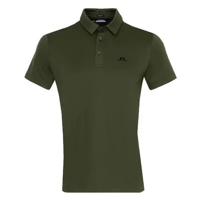 J.LINDEBERG PEAT GOLF POLO SHIRT - FOREST GREEN - XL